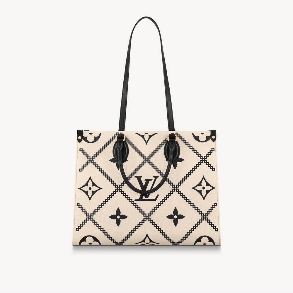 SOLD Louis Vuitton Onthego MM - Crème/Black - NEW - Picture 13 of 16